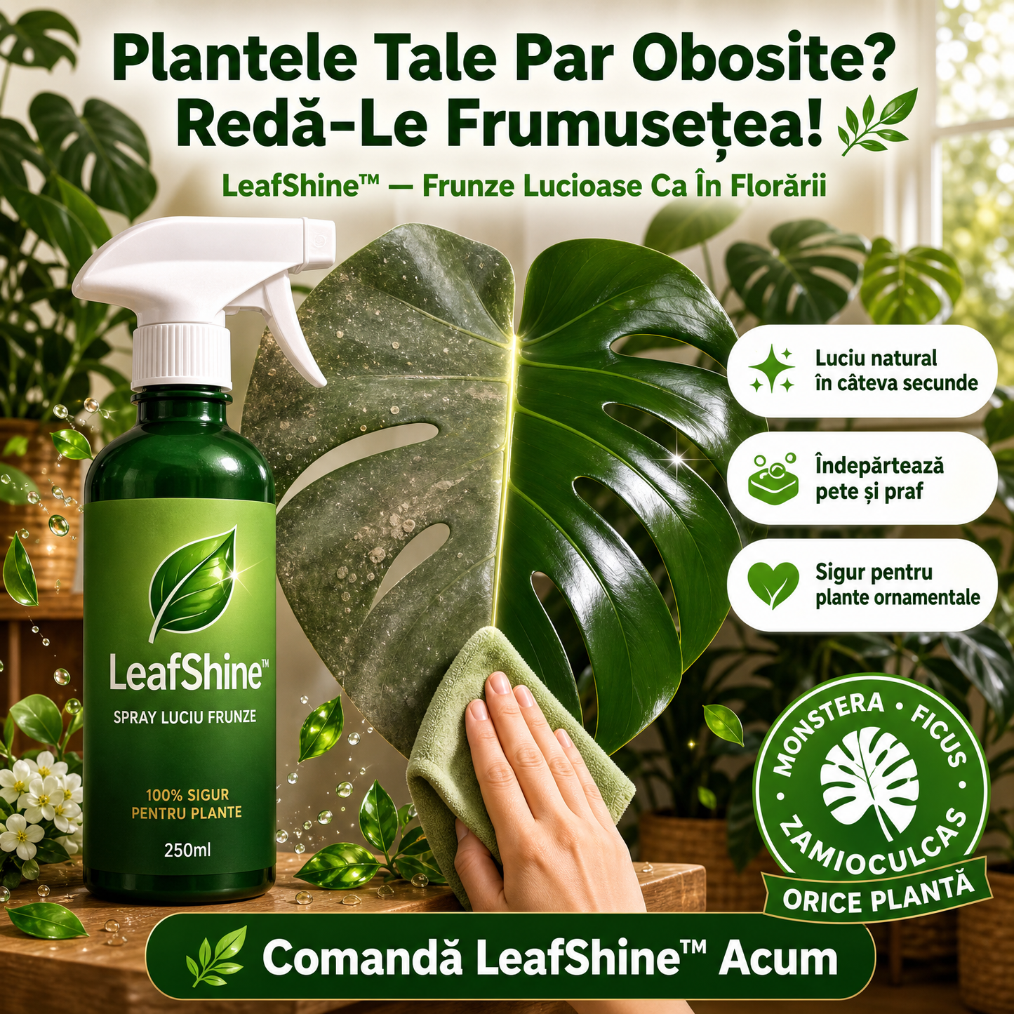 Spray Pentru Frunze Perfecte LeafShine™