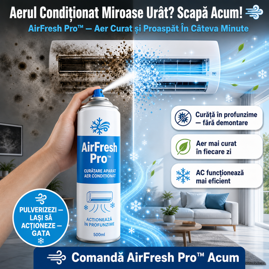 Spray Curățare Aer Condiționat AirFresh Pro™