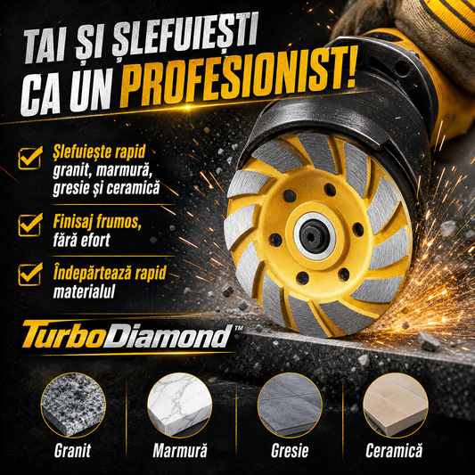Disc Diamond Pentru Polizat – TurboDiamond™